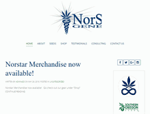 Tablet Screenshot of norstargenetics.com